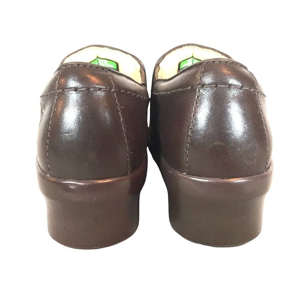 Ariat Clogs Brown Leather Womens 9C ASTM Saftey Composite Toe Slip-On - Picture 12 of 12